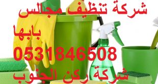 تنظيف مجالس بابها